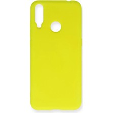 Derin Stok General Mobile Gm 10 Kılıf Nano Içi Kadife Silikon - Sarı