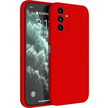 Derin Stok Galaxy S23 Fe Kılıf First Silikon - Kırmızı