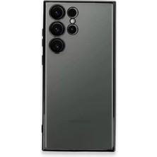 Derin Stok Galaxy S24 Kılıf Lensli Silikon - Yeşil