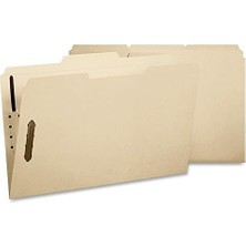 Vuralsin38 Kilit Dosya Klasör, 2 Vida, Güçlendirilmiş 1/3-Cut Tab, Size, Manila, Paket Başı 12 (11537)