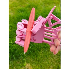 Eosanthe Dev Mekanik Oyuncak Robotik El – Interaktif 3D Tasarım Pembe