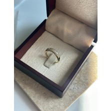 Luckyb Store Ayarlanabilir Gold Remk Taşlı Yüzük