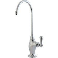 Vuralsin38 Gourmetier KS3191AL Restorasyon Tek Kolu Su Filtrasyon Musluğu, Parlak Krom, 10.81 x 4.63 x 1.75