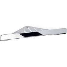 Vuralsin38 Banyo Krom Duş Rafı Krom Renk 53X211X211 mm Beyaz Tek Ebat BA3010 043 Cr