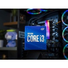 Vuralsin38 Intel BX8070110100 I3 10100 3.6ghz 6mb LGA1200 14NM UHD630 Gaming Işlemci