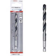Aslanoğlu Store Mey Ithalat® Bosch Pointteq Altıgen Şaftlı Hss Matkap Ucu 8 mm