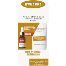 Vuralsin38 Rice Aydınlatıcı & Leke Karşıtı Bakım Kremi Bakım ve Koruma Ikisi Bir Arada Özel Paket