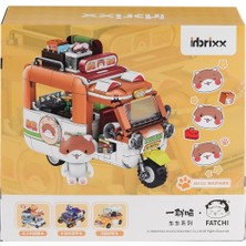 My Best Store P885302 Panlos Brick - One Meow Serisi - Mahua'nın Kargo Aracı 615 Parça Yapım Seti