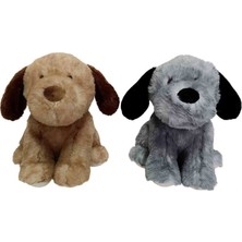 My Best Store PB31651-23 Peluş Oturan Köpek 23 cm