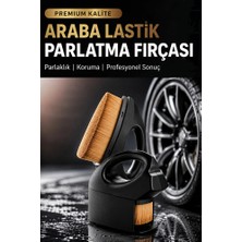 Meyzone Premium Kalite Oto Araç Lastik Parlatıcı Fırça Lastik Parlatma Aplikatörü Koruma Kutulu