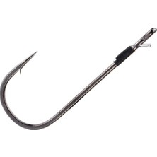 Hayabusa Fpp Hd Straight Güçlendirilmiş Delikli Lüfer Iğnesi Black Nikel
