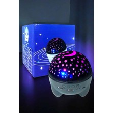 Uravas Store Yıldız Yansıtmalı Projeksiyon Gece Lambası Şarjlı Taşınabilir