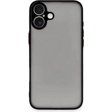 Aslanoğlu Store Iphone 16 Kılıf Montreal  Kapak - Siyah