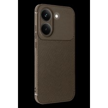 Aslanoğlu Store Po X8 Pro Auto Fus Karbon Kapak - Kahverengi