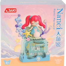 My Best Store HK112 Jaki Deniz Kızı Müzik Kutusu 131 Parça Block