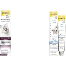 Plus Moda Gimcat Malt Soft Vitamin Kombinasyonu, Her Yaştan Kediler Için, 100 G & Kedi Macunu, Yavru Kediler Için, 50 G