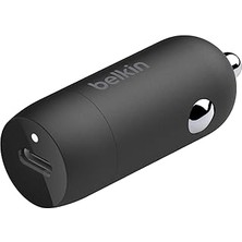 Uravas Store Belkin Boostcharge 30W Hızlı Araç Şarj Cihazı, Usb-C Güç Dağıtım Portlu Kompakt Tasarım, Iphone 16,