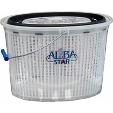 Albastar Albastar Oval Süzgeçli Balıkçı Kovası