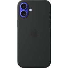 Plus Moda 16 Plus Için Magsafe Özellikli Silikon Kılıf - Siyah ​​​​​​​