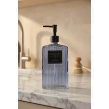 Acar 9175 Raschel Cam Sıvı Sabunluk Mavi 780 ml
