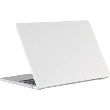 Plus Moda Air 15INÇ M2/m3/m4 ile Uyumlu Kılıf Premium Ince Pc Mat Bottom Kapak A3241 A2941 A3114 Renksiz