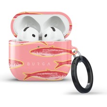 Plus Moda Burga Airpods 4 ile Uyumlu Kılıf,