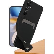 Plus Moda Galaxy A16 ile Uyumlu Kılıf Kartvizitli Kartlıklı Kamera Korumalı Galaxy A16-5G ile Uyumlu Kapak Silikon Soft ve Pürüzsüz Dış Yüzey (Koyu Yeşil, Galaxy A16)