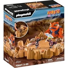 Plus Moda Playmobil Shippuden 70667 Vs Pain, Krater Taban Plakası ve Dev Kurbağa Gamakichi ile Heyecan Verici Düello, 5 Yaş ve Üzeri Çocuklar Için Oyuncak