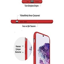 Plus Moda Galaxy S23 Ultra ile Uyumlu Kapak Içi Kadife Kamera Korumalı Lansman Silikon Kılıf - Siyah