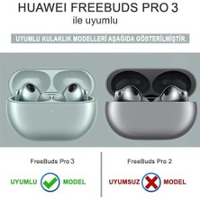Plus Moda Freebuds Pro 3 Kılıf Askılı Mat Silikon Siyah [freebuds Pro 3 ile Uyumlu Kılıf - Siyah]