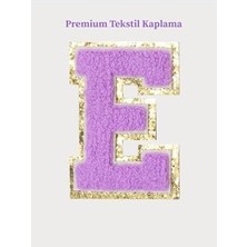 Plus Moda Uyumlu Premium Harf /aksesuar – Tekstil Kaplama Kişiselleştirilmiş Tasarım Qncharf-E