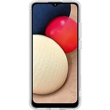 Plus Moda Galaxy A02 Soft Clear Cover Yumuşak Şeffaf Kılıf, EF-QA025T