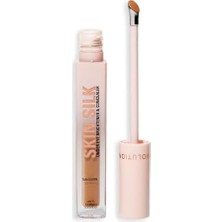 Plus Moda Revolution Skin Silk Radiant Serum - Göz Beyazlatıcı - Hiyalüronik Asit ve Skualan ile Nemlendirir ve Düzleştirir - Vegan ve Cruelty- - Tan - 4 ml