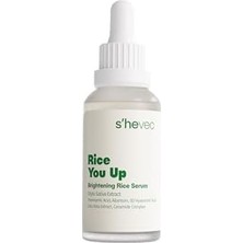 Plus Moda She Vec Rice You Up – Aydınlatıcı Pirinç Serum (%100 Vegan)