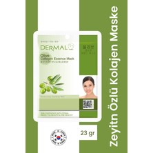 Dermal Nemlendirici, Pürüzsüzleştirici ve Yumuşatıcı Zeytin Özlü Kolajen Maske 23 gr
