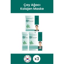 Dermal Çay Ağaci Özlü Kollajen Maskesi 23 gr *3 Adet