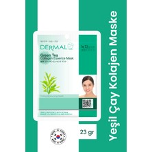 Dermal Sıkılaştırıcı, Nemlendirici Yeşil Çay Özlü Kolajen Maske 23 gr