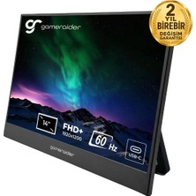 Gameraider P14 14 Inç 60Hz Full Hd+ IPS Taşınabilir Monitör