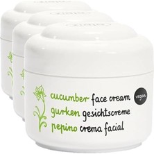 Plus Moda Ziaja Salatalık Bakım Serisi Yüz Kremi 50 ml (3 Paketi)