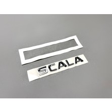 Fabrikasyon Skoda Scala 2019-2025 Scala Bagaj Yazısı