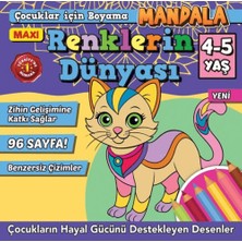 Maxi Yayıncılık Maxi Renklerin Dünyası- Çocuklar Için Boyama 12