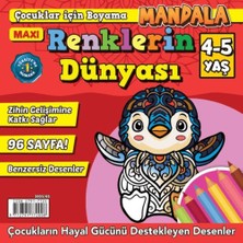 Maxi Yayıncılık Maxi Renklerin Dünyası- Çocuklar Için Boyama 6