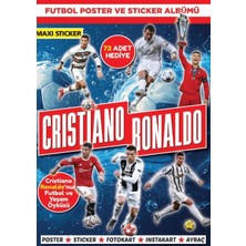 Maxi Yayıncılık Ronaldo Poster ve Sticker Albümü 001