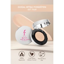 Flormar K-Spirit Cover Up Yüksek Kapatıcı & Uzun Süre Kalıcı Doğal Bitişli Fondöten - 001 Fair