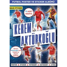 Maxi Yayıncılık Kerem Aktürkoğlu Poster ve Sticker Albümü 007