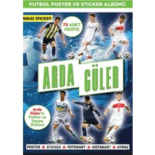 Maxi Yayıncılık Arda Güler Poster ve Sticker Albümü 004