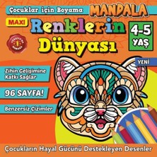 Maxi Yayıncılık Maxi Renklerin Dünyası - Çocuklar Için Boyama 9