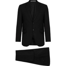 İGS Erkek Siyah Slim Fit Dar Kalıp Takım Elbise