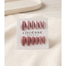 Louesse Beauty Louésse Beauty Basıc Rose Chrome Takma Tırnak Seti