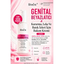 Roen Genital Bölge Beyazlatıcı Krem, Bikini Bölgesi, Dirsek, Koltuk Altı, İntim Beyazlatıcı Krem 100ml